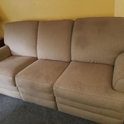 Sofa with recliners 
