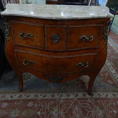 Bombay Marble Top Chest