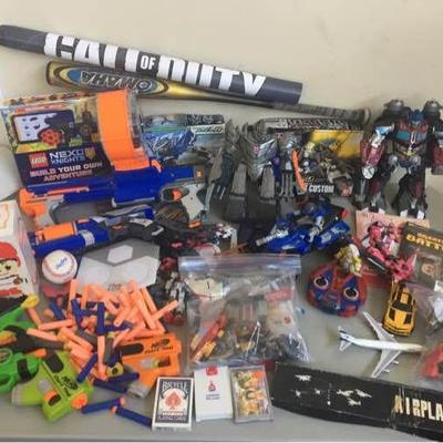 SDD078 Toys, Nerf Guns, Transformers & More