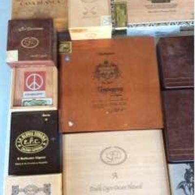 SDD021 Vintage Cigar Boxes Collectibles