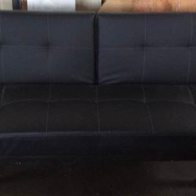 SDD090 Black Futon Couch