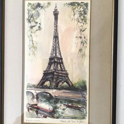 A Weekend In PARIS - Signed in Pencil