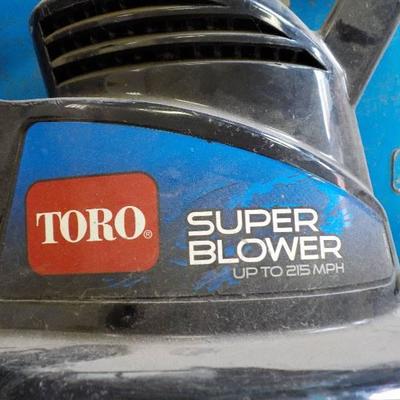 electric leaf blower and vac (works)
