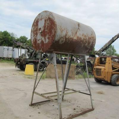 APPROX 500 GALLON FUEL TANK 6 FOOT STAND