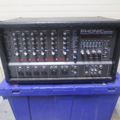 Phonic powerpod 620 plus powered mixer