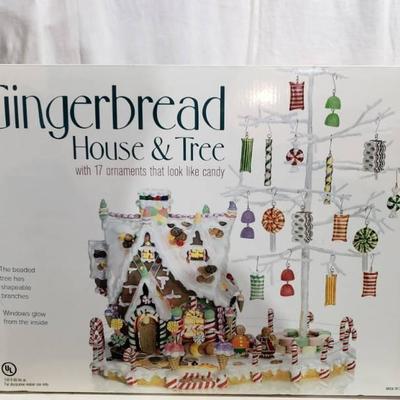 Gingerbread House and Tree Set