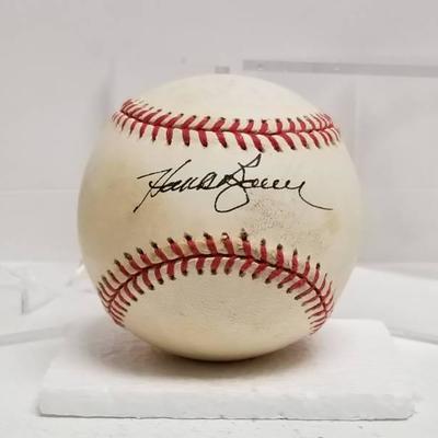 Hank Bauer Autographed Official American League