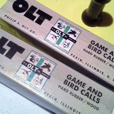 Game & Bird Calls in Original Boxes 