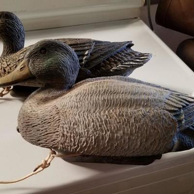 Duck Decoys with keel weights - made in Italy.