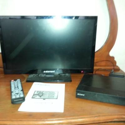 19 HD Digital TV and Sony Blue Ray Player
