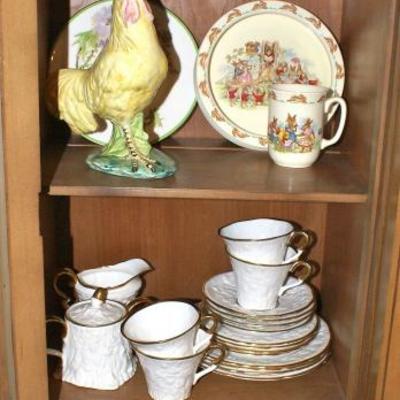 View inside China Cabinet 