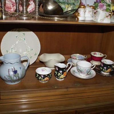 View inside China Cabinet