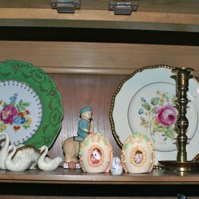 View inside China Cabinet 