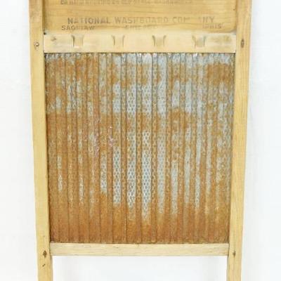 Vintage Washboard - National Washboard Company - N