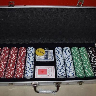Poker Set in Carry Case