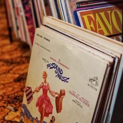 Vintage vinyl collection