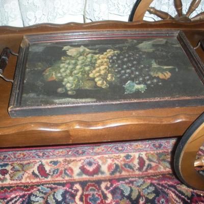 early 1900s serving tray