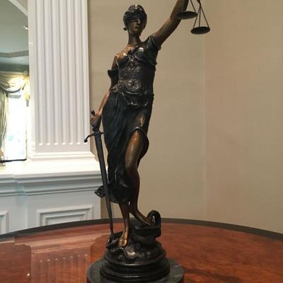 Scales of Justice Bronze 