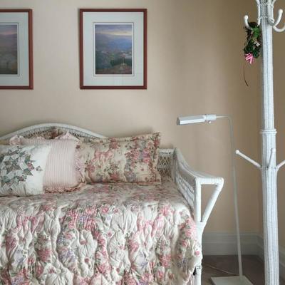 Wicker Clothes Tree 