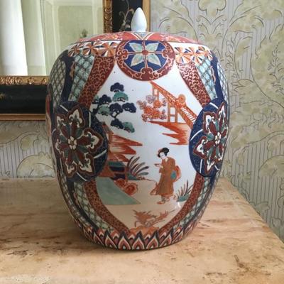 Imari Lidded Vessel 
