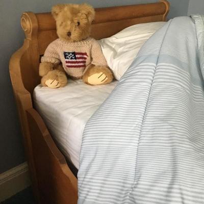 Thomasville Sleigh Beds, Pair Available 