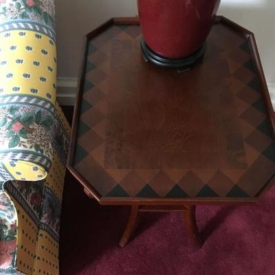 Inlaid End Table