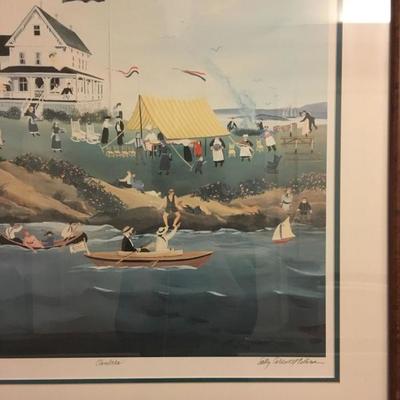 Sally Fisher Signed Print 