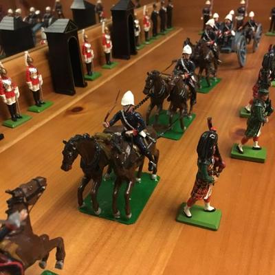 W Britain Cast Iron Soldiers