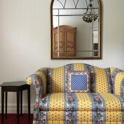 Rolled Arm Love Seat