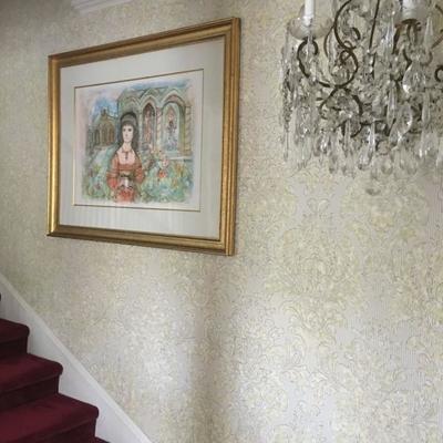 Edna Hibel Signed and Numbered Print 