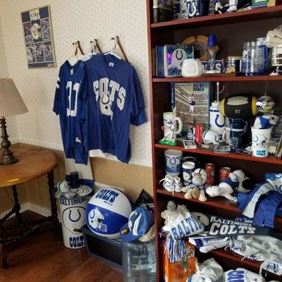 Colts Football memorabilia