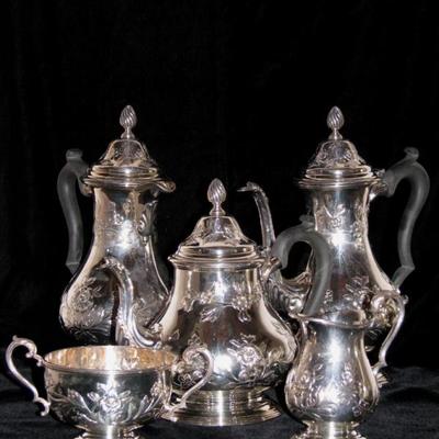 Sterling Tea Set by Chantry Silversmiths Ltd.