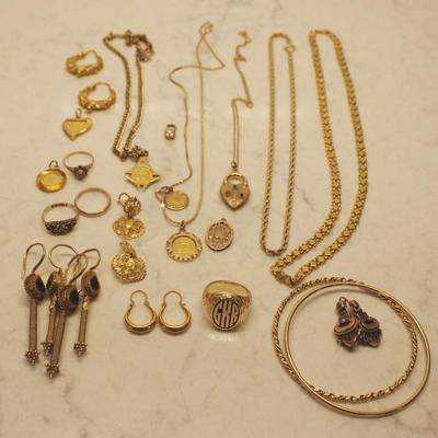 Estate Gold Jewelry