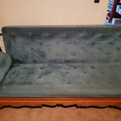 Blue Antique Day Bed Early 1900's