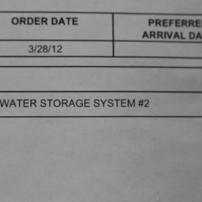 Water storage system
