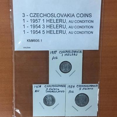 Czechoslovakia Coins