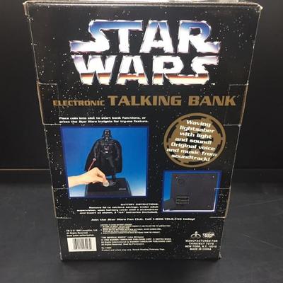 Star Wars Electronic Talking Bank 1980