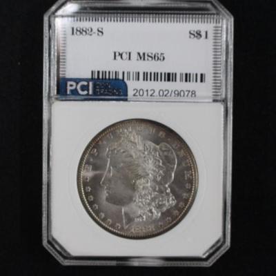 1882-S MS65 Morgan Dollar