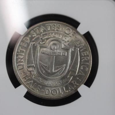 1936-D MS64 Rhode Island Commemorative Coin