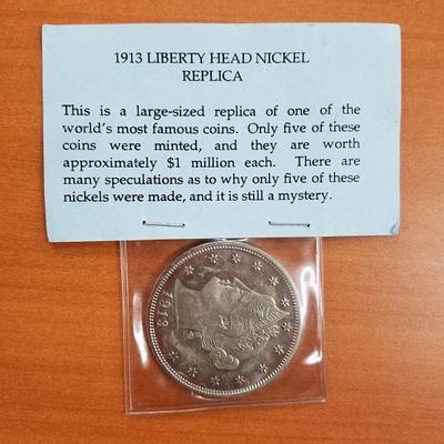 1913 Liberty Head Nickel Replica