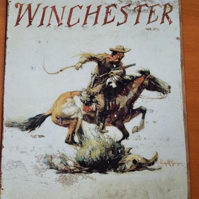 Winchester Sign - metal