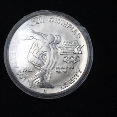 1983-D Olympic Silver Dollar