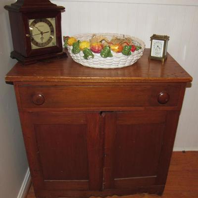 Vintage Oak Wood Cabinet