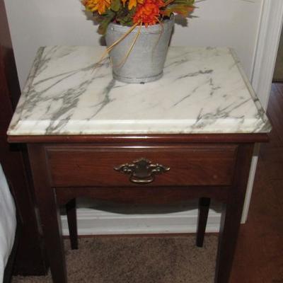 Marble Top Small Table