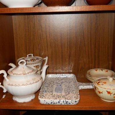 Jewel Tea items, teapots, etc.