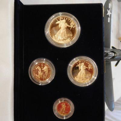 2005 4 Piece Gold Proof Set