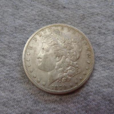 1879 - o Morgan Silver Dollar