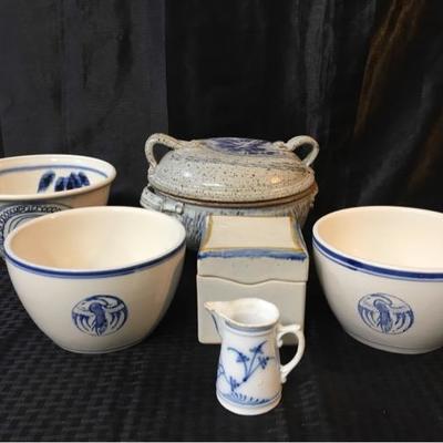 Signed T Kennedy Studio Pottery & Ceramic Bowls