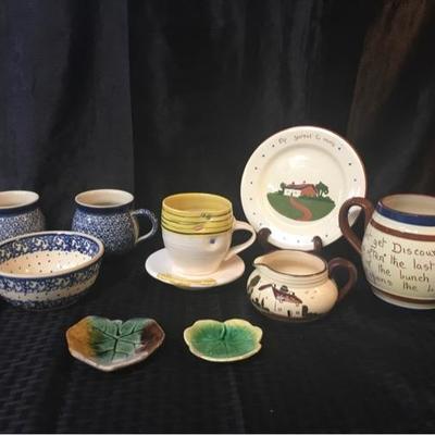 Vintage Heise German Pottery & Dartmouth English Pottery