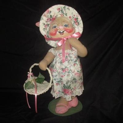 Collectible Doll as an Easter Bunny